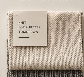 Stacked everyday knit swatches