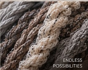 Brown loop yarn (ENDLESS POSSIBILITIES)